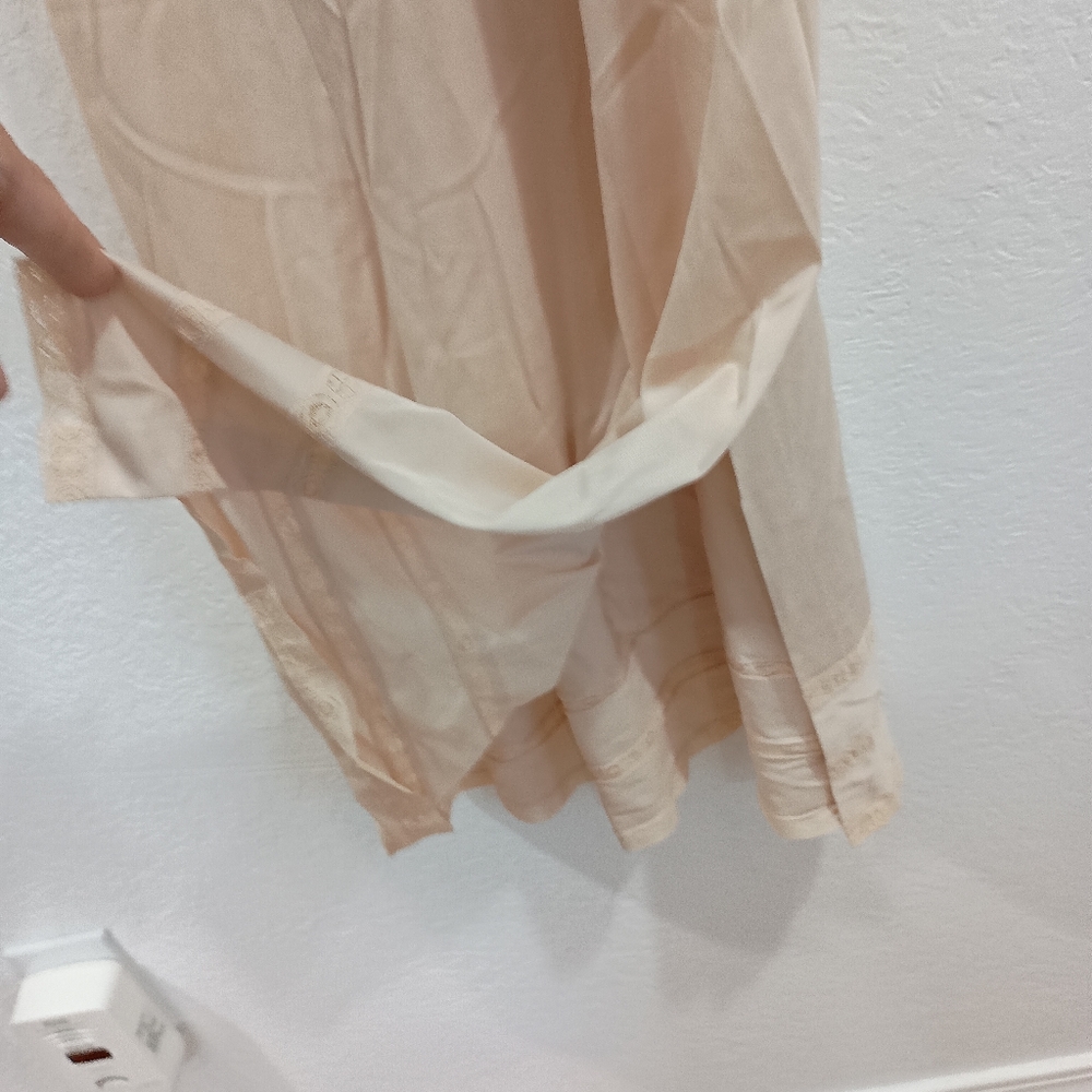 Vtg Sears The Doesn't Slip Anti Cling Maxi Slip - Picture 8 of 8